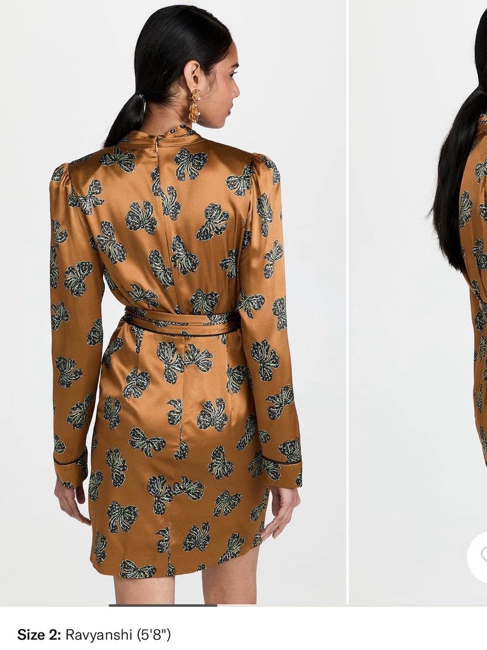 SALONI Bibi Piped Dress - Picture 12 of 16